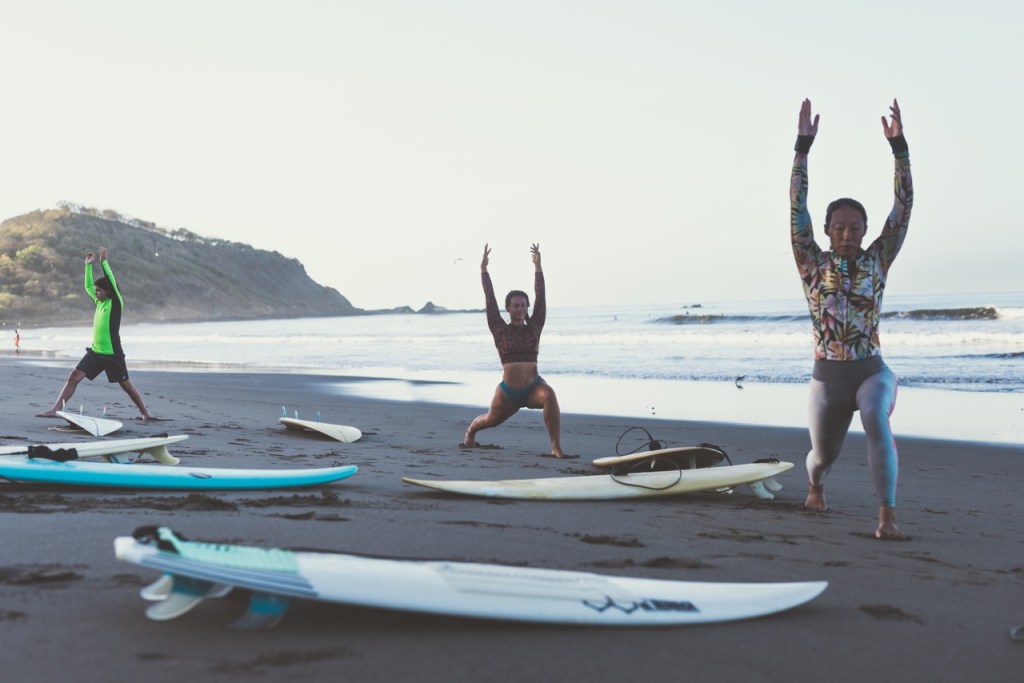Surf Warm Up Yoga Sequence